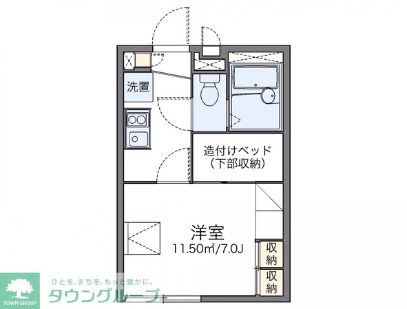レオパレスレヴ メゾンの物件間取画像